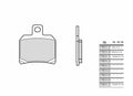 Pastillas de freno sinterizadas Brembo 07BB2065 BREMBO 07BB2065