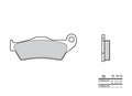 Pastillas de freno sinterizadas Brembo 07BB28SP BREMBO 07BB28SP