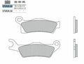 Pastillas de freno sinterizadas Brembo 07GR26SD BREMBO 07GR26SD
