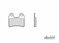Pastillas de freno orgánicas Brembo 07GR5804 BREMBO 07GR5804