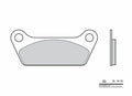 Pastillas de freno orgánicas Brembo 07HD0507 BREMBO 07HD0507