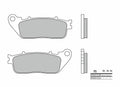 Pastillas de freno sinterizadas Brembo 07HO13SP BREMBO 07HO13SP