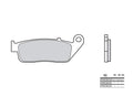 Pastillas de freno sinterizadas Brembo 07HO30LA BREMBO 07HO30LA