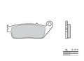 Pastillas de freno sinterizadas Brembo 07HO34SP BREMBO 07HO34SP
