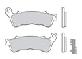 Pastillas de freno sinterizadas Brembo 07HO57LA BREMBO 07HO57LA