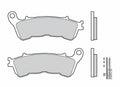 Pastillas de freno sinterizadas Brembo 07HO57SP BREMBO 07HO57SP