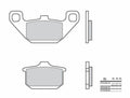Pastillas de freno sinterizadas Brembo 07KA08SA BREMBO 07KA08SA