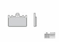 Pastillas de freno orgánicas Brembo 07KA1406 BREMBO 07KA1406