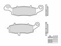 Pastillas de freno sinterizadas Brembo 07KA18SA BREMBO 07KA18SA