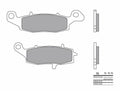 Pastillas de freno orgánicas Brembo 07KA1907 BREMBO 07KA1907
