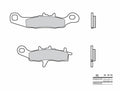 Pastillas de freno sinterizadas Brembo 07KA22SD BREMBO 07KA22SD