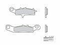 Pastillas de freno sinterizadas de competición Brembo 07KA24SX BREMBO 07KA24SX
