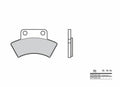 Pastillas de freno sinterizadas de competición Brembo 07PO03SX BREMBO 07PO03SX