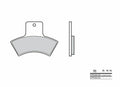 Pastillas de freno sinterizadas Brembo 07PO04SD BREMBO 07PO04SD