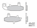 Pastillas de freno sinterizadas Brembo 07SU15SA BREMBO 07SU15SA