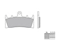 Pastillas de freno sinterizadas Brembo 07SU19LA BREMBO 07SU19LA
