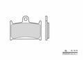 Pastillas de freno sinterizadas Brembo 07SU22SA BREMBO 07SU22SA