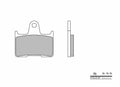 Pastillas de freno sinterizadas Brembo 07SU25SP BREMBO 07SU25SP