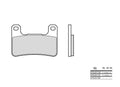 Pastillas de freno sinterizadas Brembo 07SU27LA BREMBO 07SU27LA