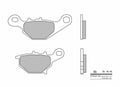 Pastillas de freno sinterizadas Brembo 07SU31SD BREMBO 07SU31SD