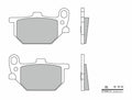 Pastillas de freno orgánicas Brembo 07YA0413 BREMBO 07YA0413