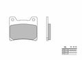 Pastillas de freno orgánicas Brembo 07YA1107 BREMBO 07YA1107