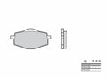 Pastillas de freno orgánicas Brembo 07YA1407 BREMBO 07YA1407
