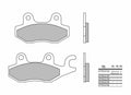 Pastillas de freno sinterizadas de competición Brembo 07YA22SX BREMBO 07YA22SX
