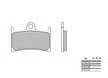 Pastillas de freno sinterizadas Brembo 07YA23SA BREMBO 07YA23SA
