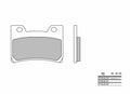 Pastillas de freno orgánicas Brembo 07YA2609 BREMBO 07YA2609