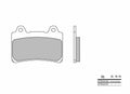 Pastillas de freno orgánicas Brembo 07YA3507 BREMBO 07YA3507