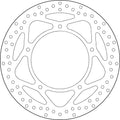 Disco de freno Brembo 68B407F5 BREMBO 68B407F5