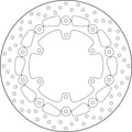 Disco de freno flotante Brembo 78B40894 BREMBO 78B40894