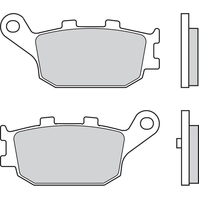 Pastillas de freno orgánicas Brembo 07053 BREMBO 7053