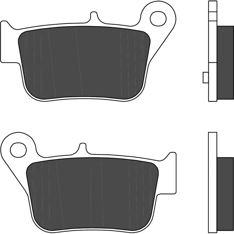 Pastillas de freno sinterizadas Brembo 07103XS BREMBO 07103XS