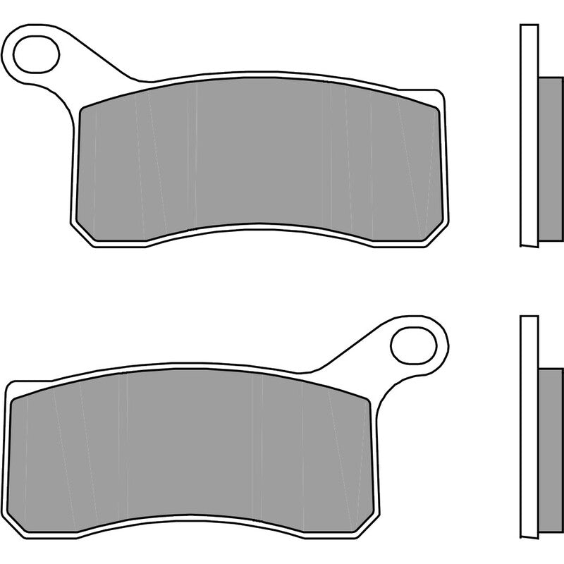 Pastillas de freno sinterizadas de competición Brembo 07GR07SX BREMBO 07GR07SX