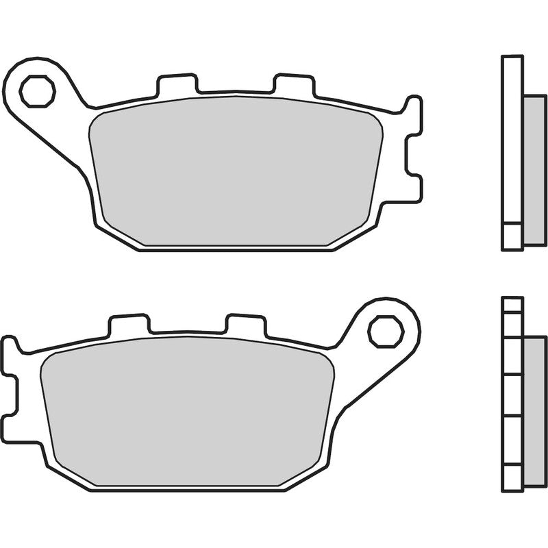 Pastillas de freno orgánicas carbono Brembo 07HO3607 BREMBO 07HO3607