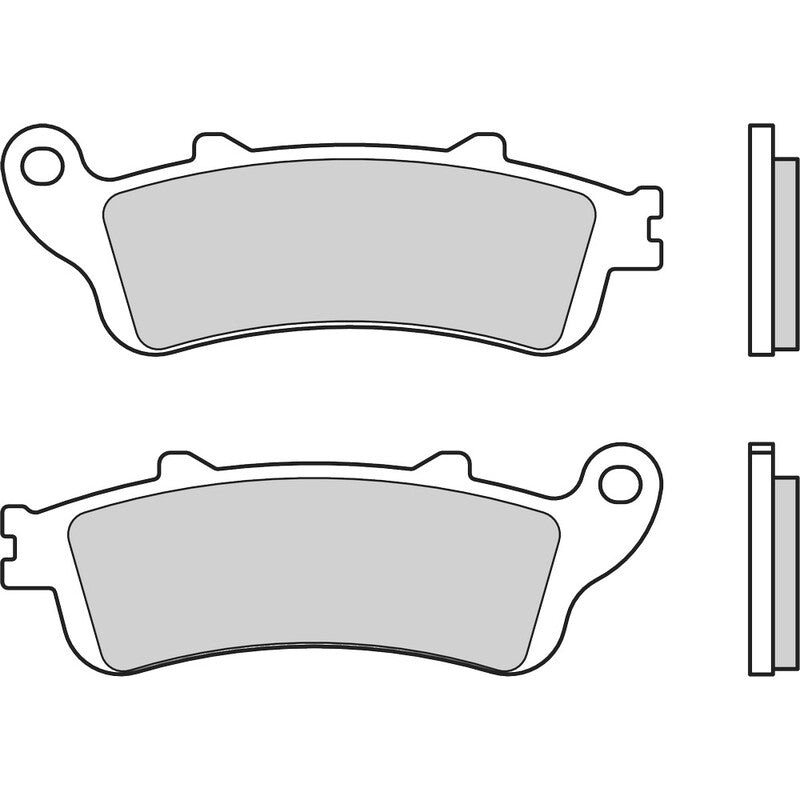 Pastillas de freno orgánicas Brembo 07HO4308 BREMBO 07HO4308