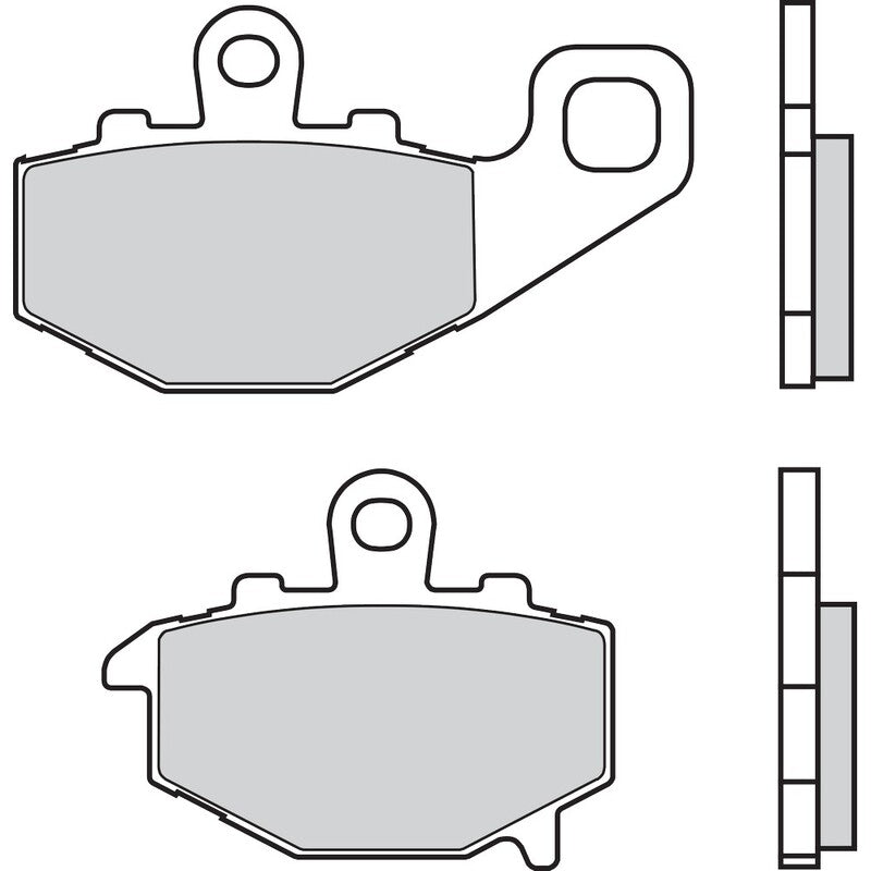 Pastillas de freno orgánicas Brembo 07KA1617 BREMBO 07KA1617