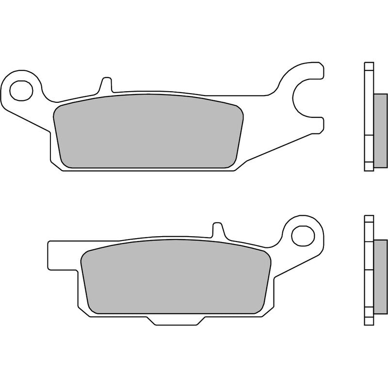 Pastillas de freno sinterizadas de competición Brembo 07YA49SX BREMBO 07YA49SX