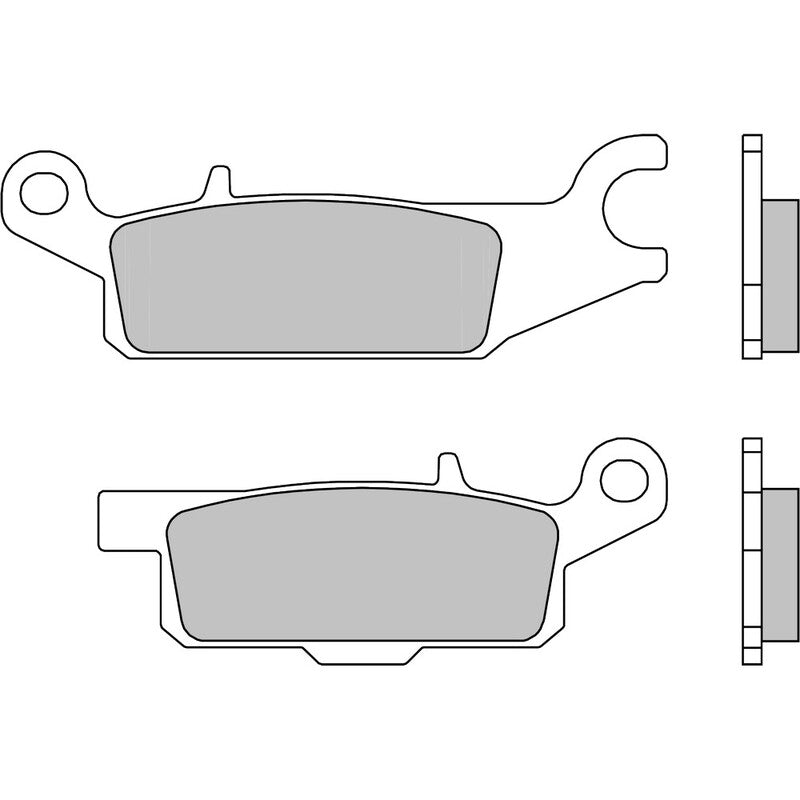 Pastillas de freno sinterizadas de competición Brembo 07YA51SX BREMBO 07YA51SX