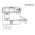 Depósito para bomba Brembo salida 90º soporte horizontal agujero grande BREMBO 10444661