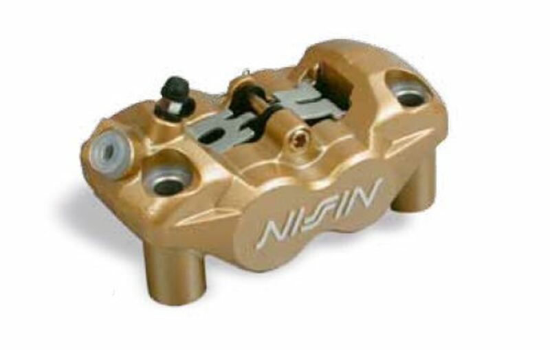 Pinza freno 4 pistones Radial NISSIN Izquierda - Oro NISSIN N4RC1-108GL