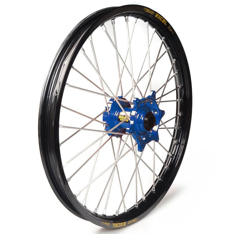 Rueda completa Haan Wheels aro negro 21-1,60 buje azul 1 45119/3/5 HAAN WHEELS 1 45119/3/5