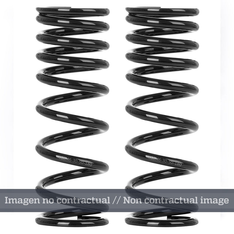 Juego de muelles para amortiguador trasero YSS 46-20-30-180 Color amarillo YSS 46I20-30S180A4