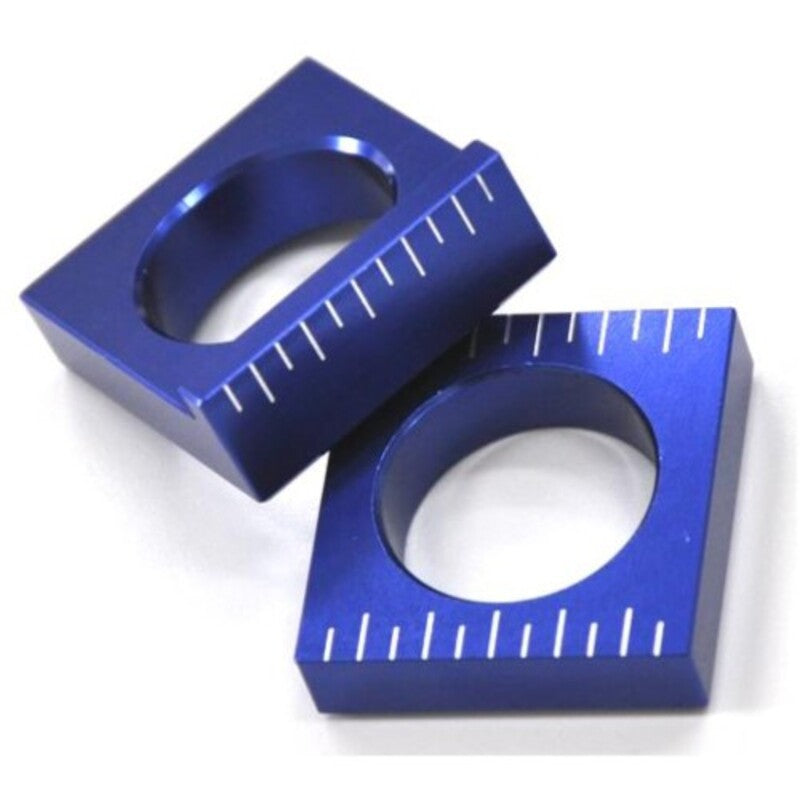 Tensores de eje trasero Yamaha Azul V PARTS ASRAB-33-BL