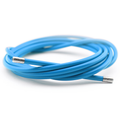 Funda cable acero laminado Ø5 Azul 2m ALHONGA CC-BL01-Ø5MM