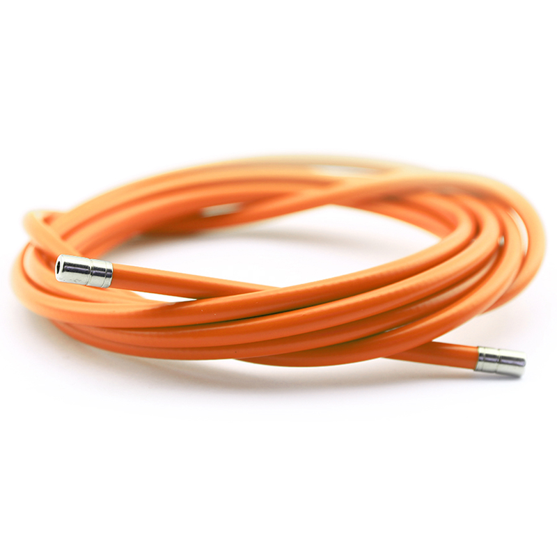 Funda cable acero laminado Ø5 naranja 2m ALHONGA CC-GO01-Ø5MM