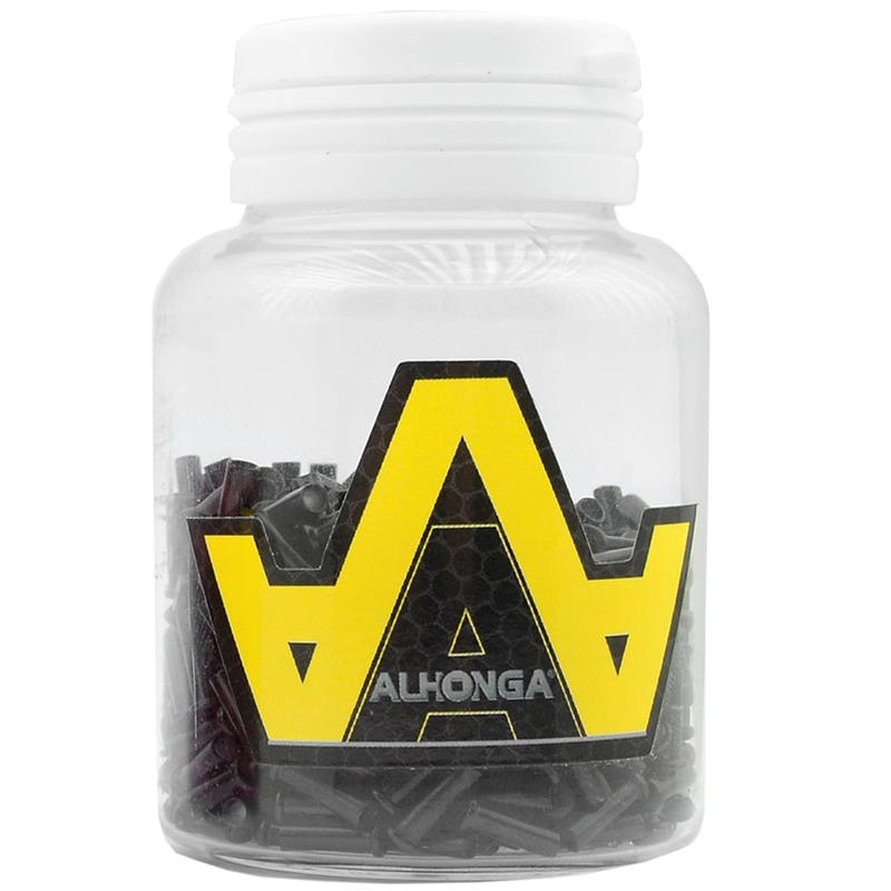 Terminal cable aluminio Ø2 Negro ALHONGA HJ-D100-BLACK