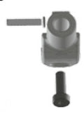 Soporte de retrovisor de bomba de embrague y freno Magura HC1 MAGURA 2701162